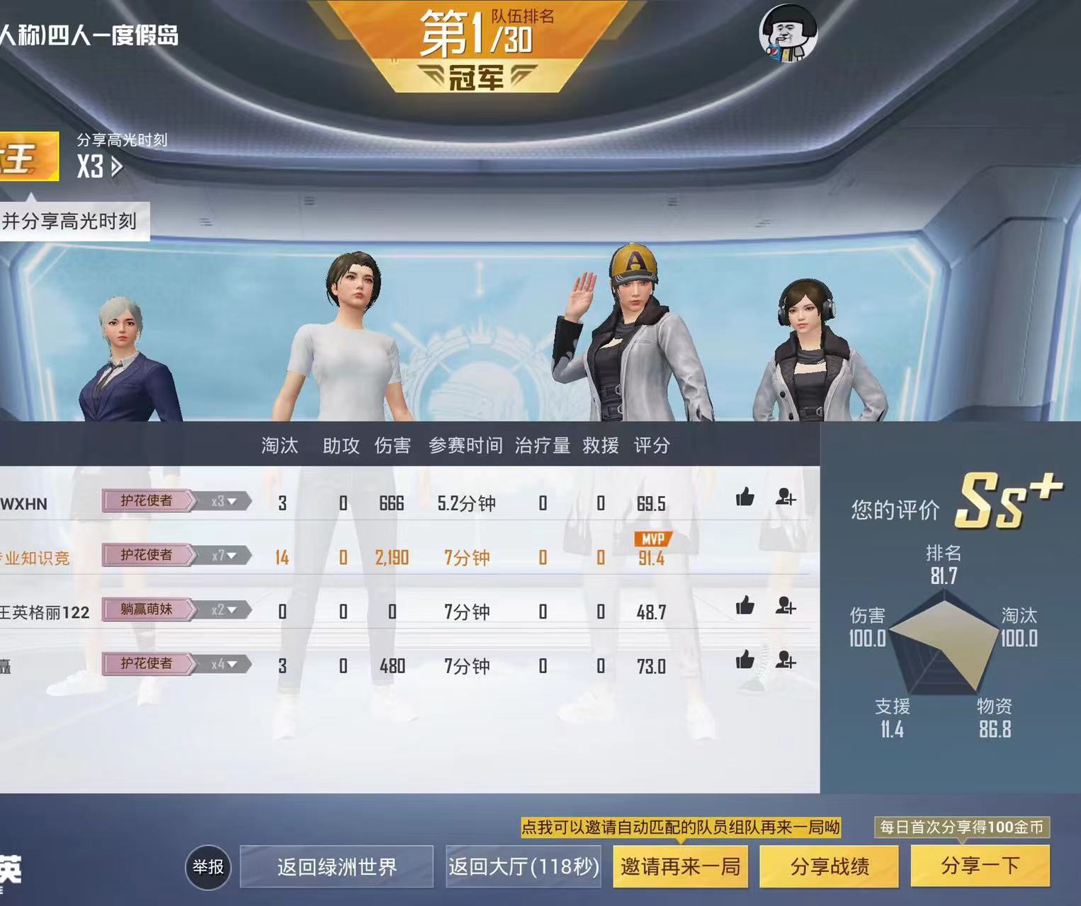 和平【涂山红红】辅助轻便直装工具，重现丝滑畅快体验